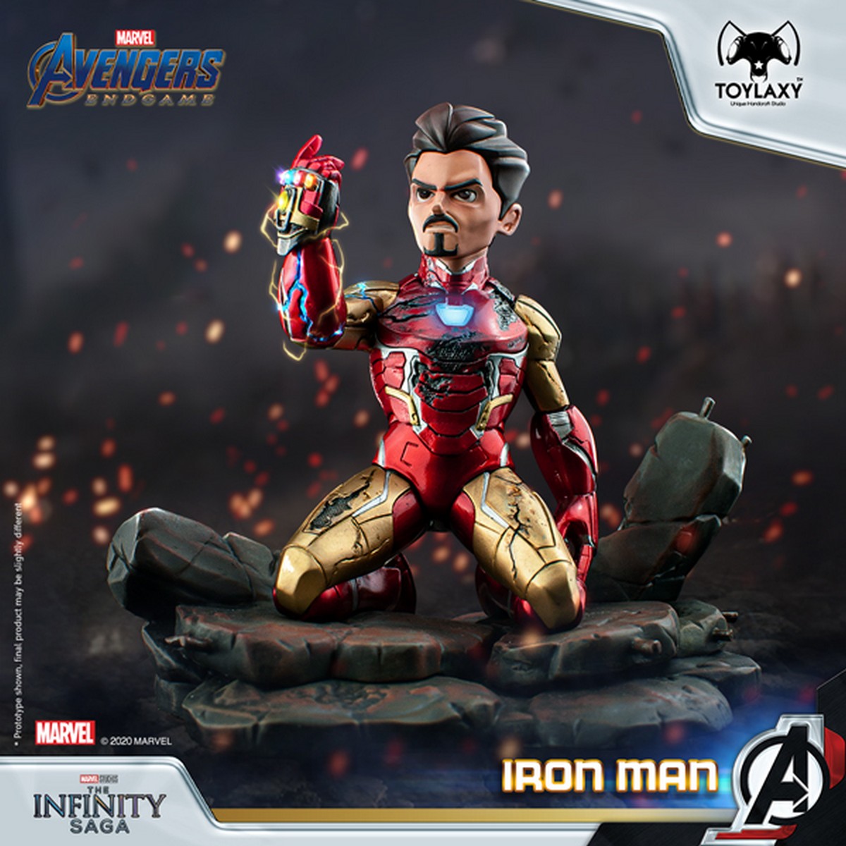 Limited Edition IRON MAN Avengers Endgame Sticker 