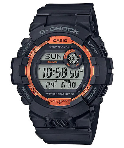 CASIO G-SHOCK Men's Black Dial Risen Band Digital Watch #GBD-800SF-1DR