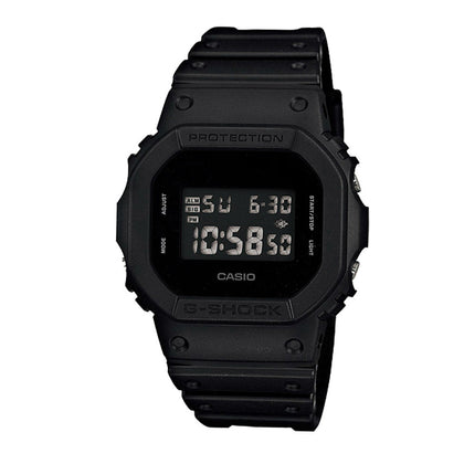 CASIO Men's Black Resin Quartz Watch with Digital Dial #DW-5600BB-1ER