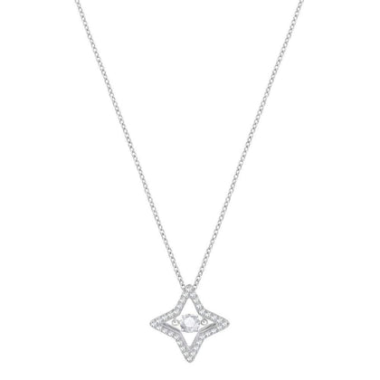 SWAROVSKI Sparkling Dance Star Pendant - Rhodium #5349654