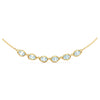 SWAROVSKI Shell Choker -White & Gold-tone plated #5512712