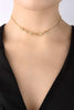 Swarovski Shell Choker -WHITE & Gold -Tone Plated #5512712